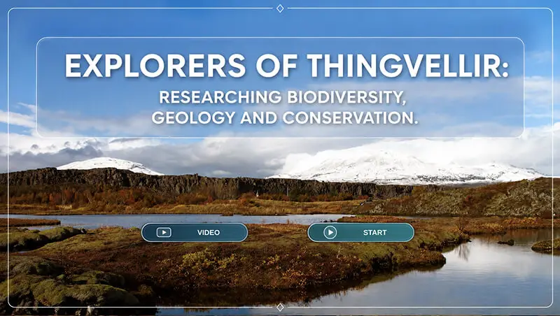 Thingvellir Explorers in Virtual Reality